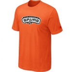 NBA San Antonio Spurs Big & Tall Primary Logo Orange T-Shirt
