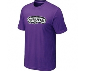 NBA San Antonio Spurs Big & Tall Primary Logo Purple T-Shirt