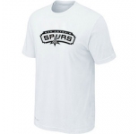 NBA San Antonio Spurs Big & Tall Primary Logo white T-Shirt