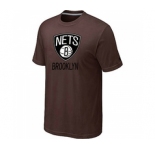 NBA cord net logo T-shirt Brown