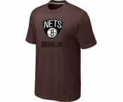 NBA cord net logo T-shirt Brown