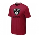 NBA cord net logo T-shirt Red