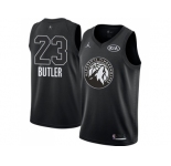 Men Nike Minnesota Timberwolves #23 Jimmy Butler Black NBA Jordan Swingman 2018 All-Star Game Jersey