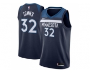 Men Nike Minnesota Timberwolves #32 Karl-Anthony Towns Navy Blue Stitched NBA Swingman Jersey
