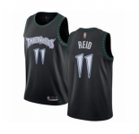 Men's Minnesota Timberwolves #11 Naz Reid Authentic Black Hardwood Classics Jersey