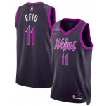 Men's Minnesota Timberwolves #11 Naz Reid Purple 2025-26 City Edition Stitched Basketball Jersey