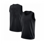 Men's Minnesota Timberwolves #4 Jaylen Nowell Swingman Black MVP Basketball Jersey