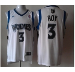nba minnesota timberwolves #3 roy white[revolution 30 swingman]
