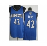 nba minnesota timberwolves #42 love blue[revolution 30]