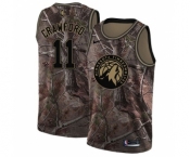 Women's Nike Minnesota Timberwolves #11 Jamal Crawford Swingman Camo Realtree Collection NBA Jersey