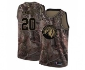 Women's Nike Minnesota Timberwolves #20 Josh Okogie Swingman Camo Realtree Collection NBA Jersey