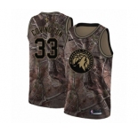 Women's Nike Minnesota Timberwolves #33 Robert Covington Swingman Camo Realtree Collection NBA Jersey