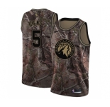 Youth Nike Minnesota Timberwolves #5 Gorgui Dieng Swingman Camo Realtree Collection NBA Jersey