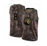 Youth Nike Minnesota Timberwolves #8 Jerryd Bayless Swingman Camo Realtree Collection NBA Jersey