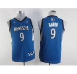 youth nba jerseys minnesota timberwolves #9 rubio blue[revolution 30 swingman]