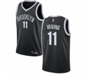 Men's Brooklyn Nets #11 Kyrie Irving Swingman Black Basketball Jersey - Icon Edition