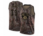 Men's Brooklyn Nets #11 Kyrie Irving Swingman Camo Realtree Collection Basketball Jersey