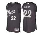 Men's Brooklyn Nets #22 Caris LeVert Black 2016 Christmas Day NBA Swingman Jersey