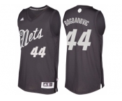 Men's Brooklyn Nets #44 Bojan Bogdanovic Black 2016 Christmas Day NBA Swingman Jersey
