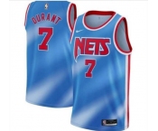 Men's Brooklyn Nets #7 Kevin Durant  Swingman Blue  Basketball Jersey 2021 New