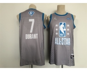 Men's Jordan Brooklyn Nets #7 Kevin Durant Grey  2022 NBA All-Star Swingman Basketball Jersey