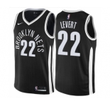Men's Nike Brooklyn Nets #22 Caris LeVert Swingman Black NBA Jersey - City Edition