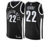 Men's Nike Brooklyn Nets #22 Caris LeVert Swingman Black NBA Jersey - City Edition