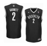 nba brooklyn nets #2 garnett black[revolution 30 swingman]