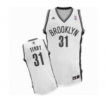 nba brooklyn nets #31 teery white[revolution 30 swingman]