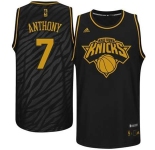nba brooklyn nets #7 anehony black[Gold lettering fashion][anehony]