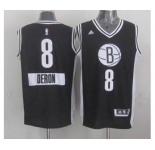 nba brooklyn nets #8 deron black[2014 Christmas]