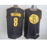 nba brooklyn nets #8 williams zebra