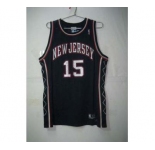 nba new jersey nets #15 carter regular black