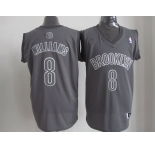 nba new jersey nets #8 williams grey[fullgrey]