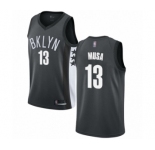 Women's Brooklyn Nets #13 Dzanan Musa Authentic Gray Basketball Jersey Statement Edition