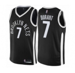 Women's Brooklyn Nets #7 Kevin Durant Swingman Black Basketball Jersey - City Edition