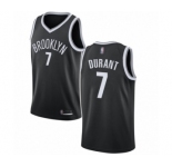 Women's Brooklyn Nets #7 Kevin Durant Swingman Black Basketball Jersey - Icon Edition