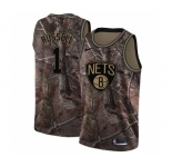 Women's Nike Brooklyn Nets #1 D'Angelo Russell Swingman Camo Realtree Collection NBA Jersey