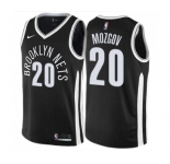 Women's Nike Brooklyn Nets #20 Timofey Mozgov Swingman Black NBA Jersey - City Edition