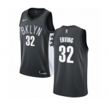Women's Nike Brooklyn Nets #32 Julius Erving Swingman Gray NBA Jersey Statement Edition