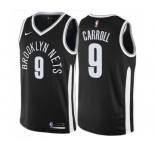 Women's Nike Brooklyn Nets #9 DeMarre Carroll Swingman Black NBA Jersey - City Edition