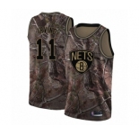 Youth Brooklyn Nets #11 Kyrie Irving Swingman Camo Realtree Collection Basketball Jersey