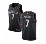 Youth Brooklyn Nets #7 Kevin Durant Swingman Black Basketball Jersey - 2018-19 City Edition