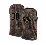 Youth Nike Brooklyn Nets #00 Rodions Kurucs Swingman Camo Realtree Collection NBA Jersey