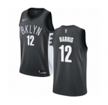 Youth Nike Brooklyn Nets #12 Joe Harris Swingman Gray NBA Jersey Statement Edition