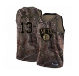 Youth Nike Brooklyn Nets #13 Shabazz Napier Swingman Camo Realtree Collection NBA Jersey