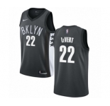 Youth Nike Brooklyn Nets #22 Caris LeVert Authentic Gray NBA Jersey Statement Edition