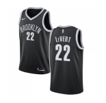 Youth Nike Brooklyn Nets #22 Caris LeVert Swingman Black Road NBA Jersey - Icon Edition
