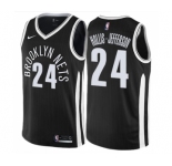 Youth Nike Brooklyn Nets #24 Rondae Hollis-Jefferson Swingman Black NBA Jersey - City Edition