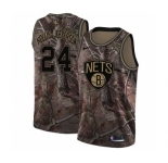 Youth Nike Brooklyn Nets #24 Rondae Hollis-Jefferson Swingman Camo Realtree Collection NBA Jersey